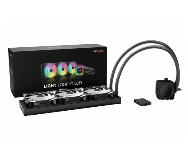 be quiet! Light Loop IO LCD 360mm  3x120mm - 1585724 - zdjęcie 3